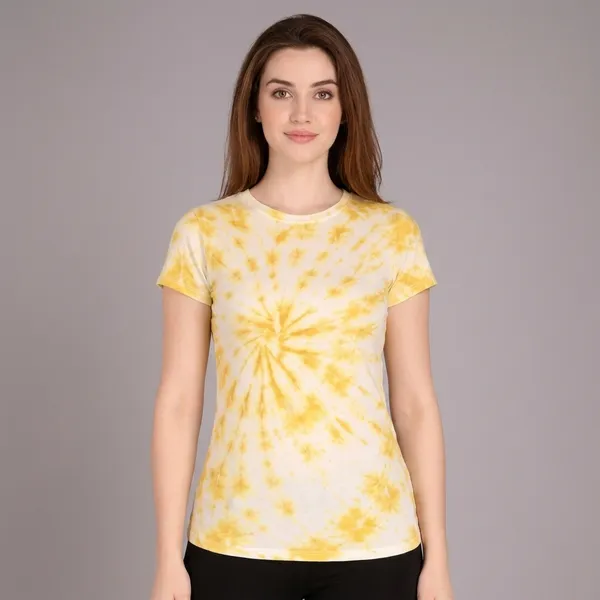 Yellow_Hosiery_Top_For_Women