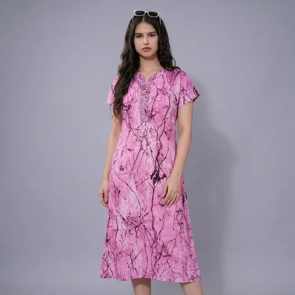 Pink_Rayon_Cotton_Nighty_For_Women