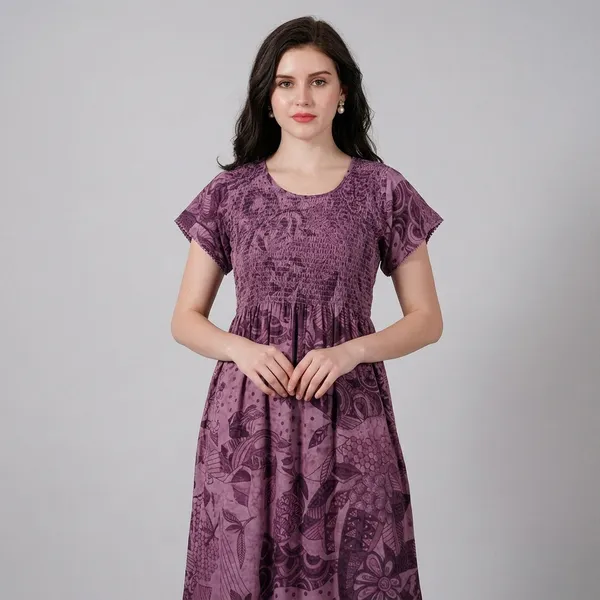 Purple_Rayon_Cotton_Rayon_Nighty__For_Women