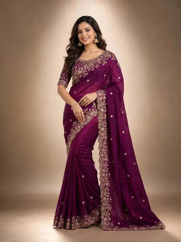Premium_Fandy_Satin_Silk_Saree_with_Readymade_Blouse_