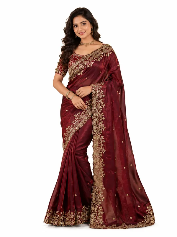 Premium_Fandy_Satin_Silk_Saree_with_Readymade_Blouse_