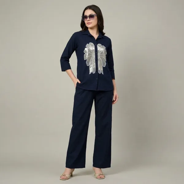 Navy_Blue_Cotton_Co-Ord_Set_For_Women