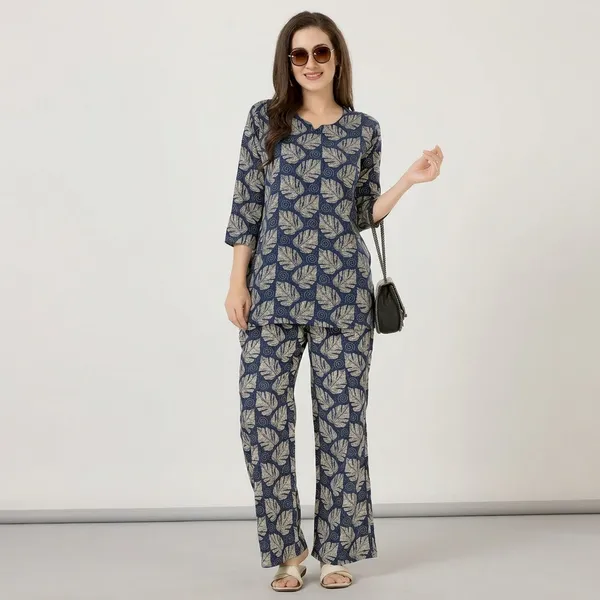 Navy_Blue_Rayon_Co-Ord_Set_For_Women