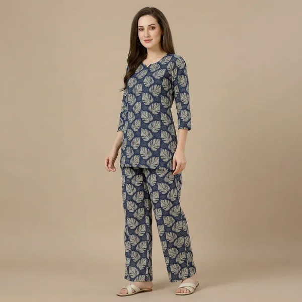 Navy_Blue_Rayon_Co-Ord_Set_For_Women