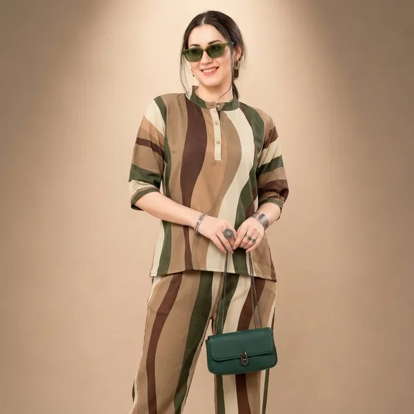 Brown_Suede_Co-Ord_Set_For_Women