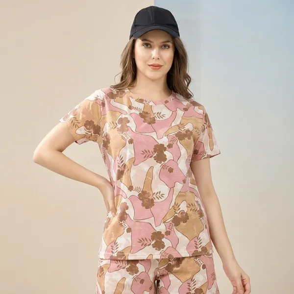Multicolor_Hosiery_Night_Suit_Set_For_Women