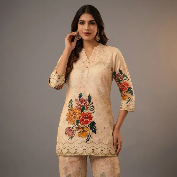 Beige_Cotton_Co-Ord_Set_For_Women