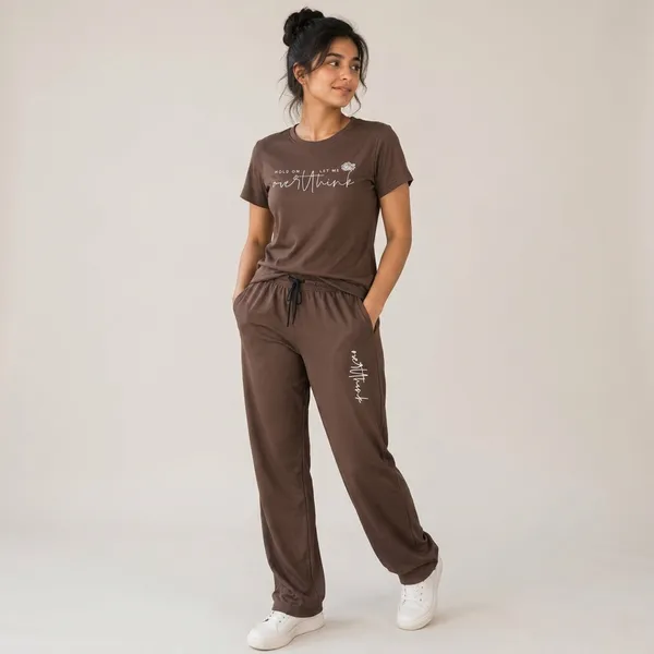 Brown_Hosiery_Night_Suit_Set_For_Women
