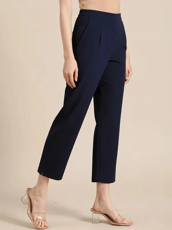 Navy_Blue_Premium_Cotton_Trousers_For_Women
