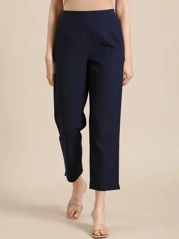 Navy_Blue_Premium_Cotton_Trousers_For_Women