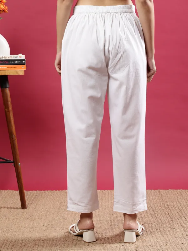 White_Premium_Cotton_Trousers_For_Women