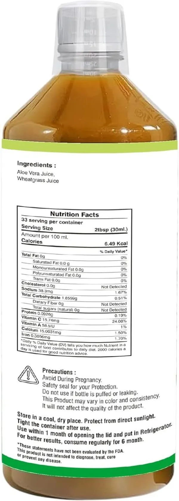TRIDOSH_HERBALS_Wheatgrass_Juice|Rich_In_Iron_&_Vitamins|Help_Detox_&Digestion|Immunity_&_Energy_(1_L)