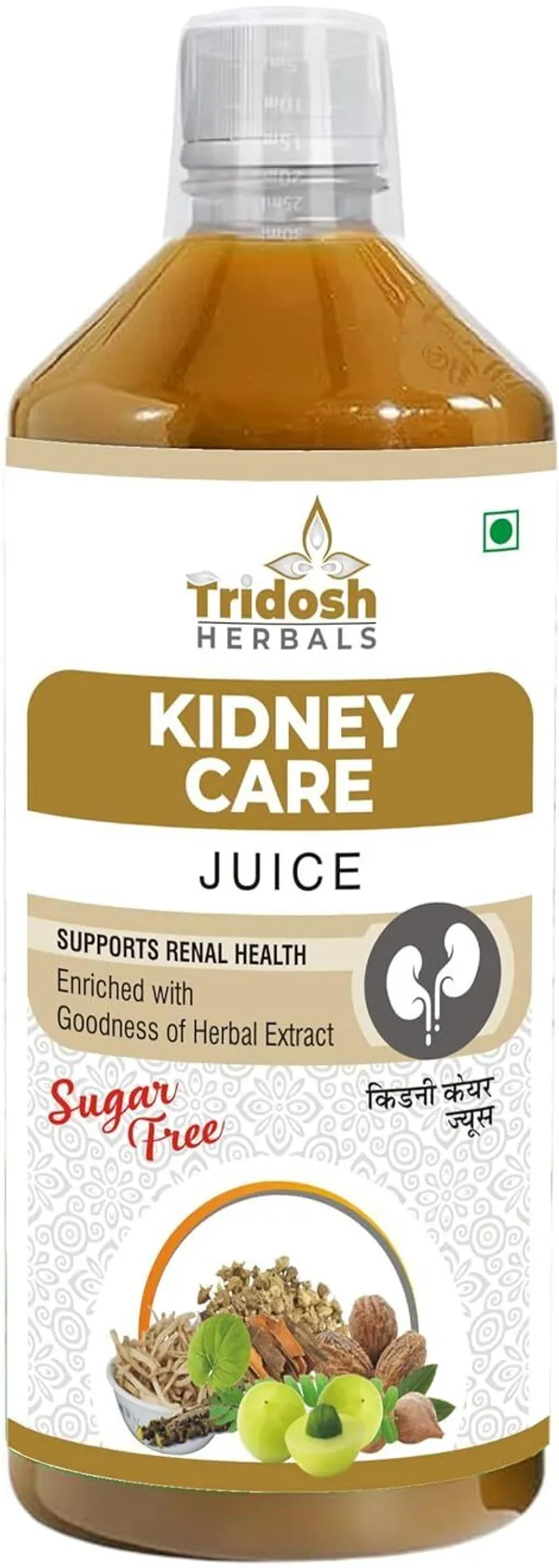 TRIDOSH_HERBALS_Kidney_Care_Juice|Support_In_Remove_Kidney_Stone_&_Urinary_Health|Kidney_Detox_(1_L)