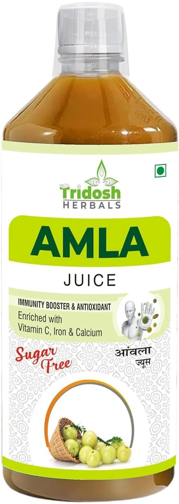 TRIDOSH_HERBALS_Amla_Juice_1L_|_Ayurvedic_Indian_Gooseberry_Juice_|_Rich_In_Natural_Vitamin_C_(1_L)