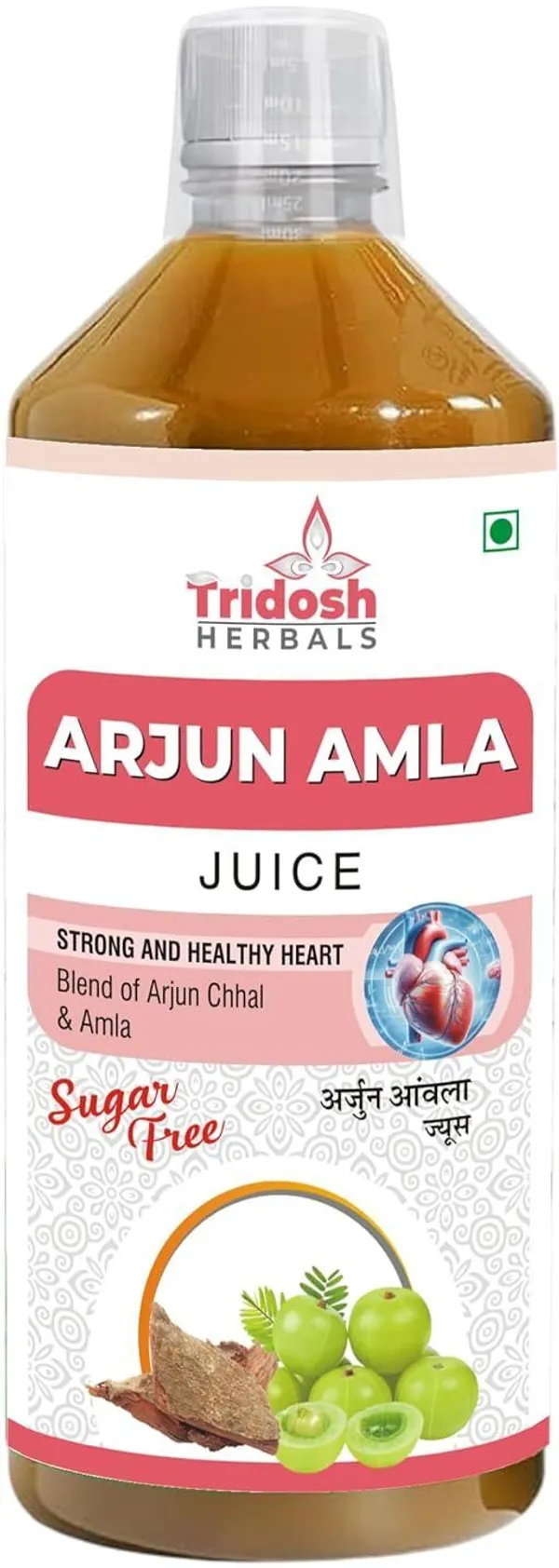 TRIDOSH_HERBALS_Amla_Arjuna_Juice_1L_|_Ayurvedic_Herbal_Health_Drink_|_Amla_&_Arjuna_Extract_(1_L)