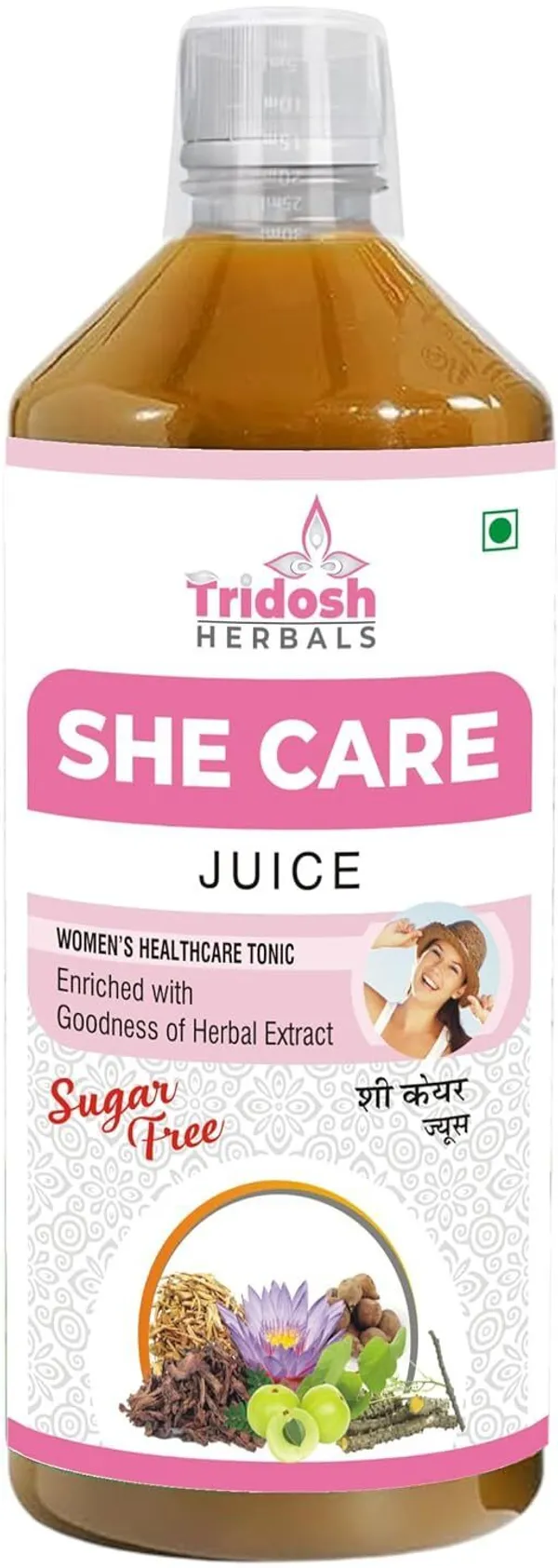 TRIDOSH_HERBALS_She_Care_Juice_1L_|_Ayurvedic_Women’S_Wellness_Herbal_Drink_(1_L)