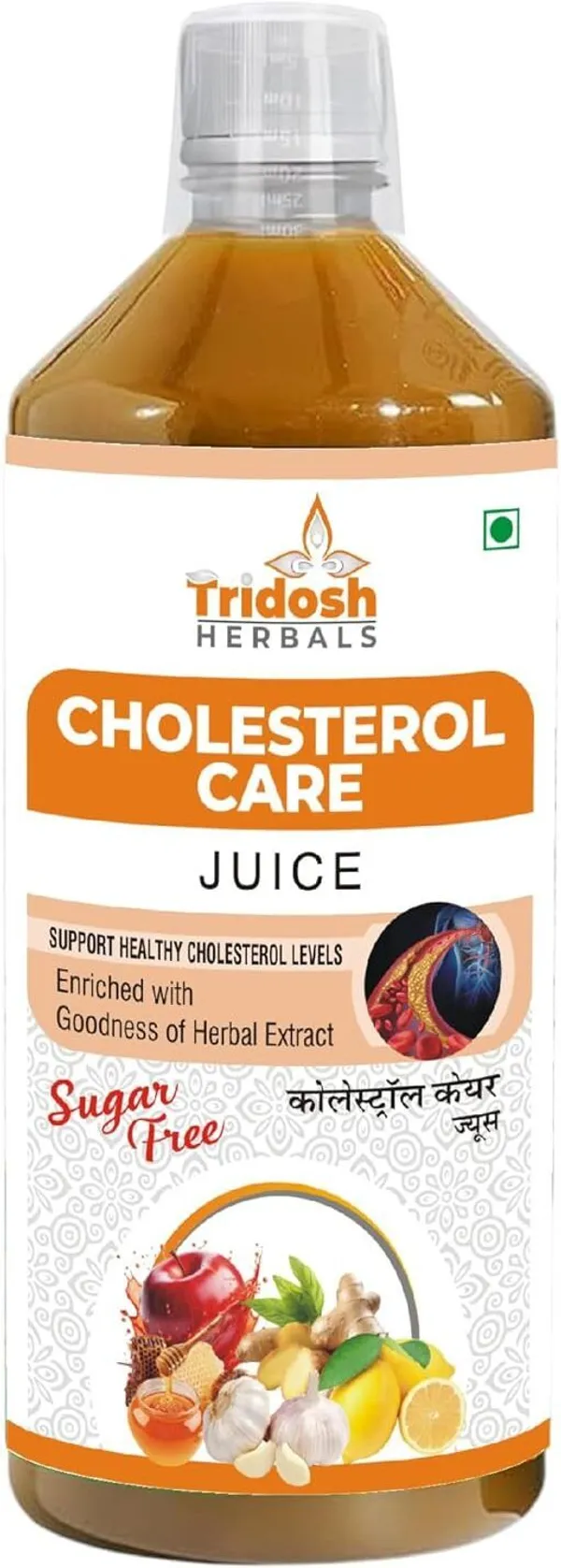 TRIDOSH_HERBALS_Cholesterol_Care_Juice_1L_|_Ayurvedic_Herbal_Health_Drink_(1_L)