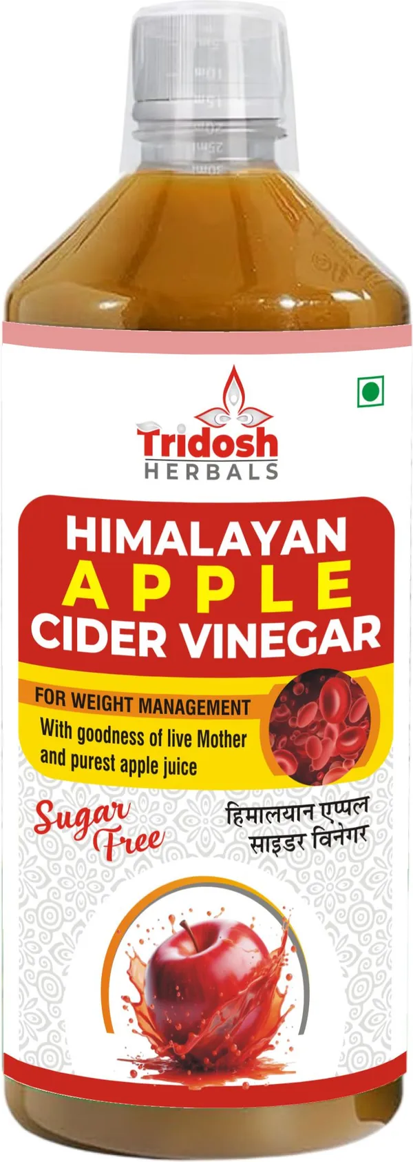 TRIDOSH_HERBALS_Himalayan_Apple_Cider_Vinegar|Supports_Digestion,Detox_&_Weight_Management_(1_L)