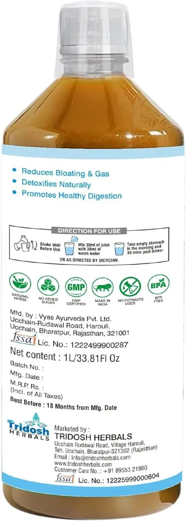 TRIDOSH_HERBALS_Gut_Care_Juice_1L_|_Ayurvedic_Herbal_Digestive_Health_Drink_(1_L)