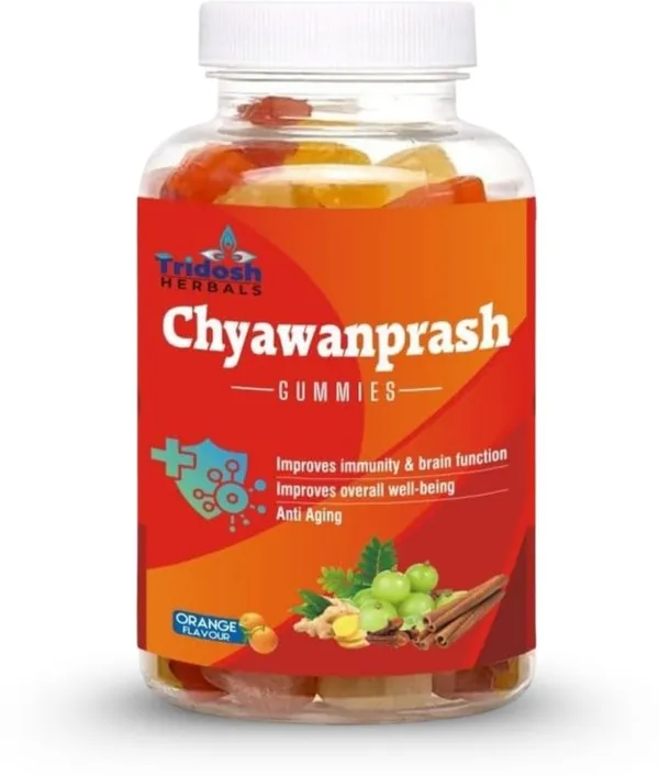 TRIDOSH_HERBALS_Chyawanprash_Gummies_|_Immunity_Booster_Gummies_With_Amla_&_Herbs_(60_No)