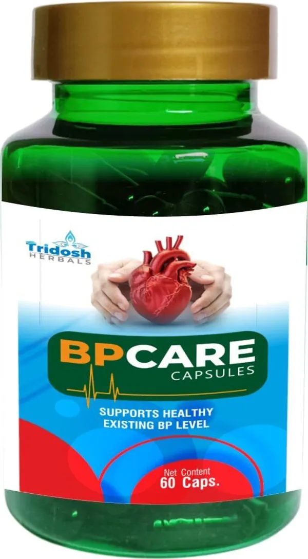 TRIDOSH_HERBALS_Bp_Care_Capsules|Support_Healthy_Blood_Pressure_Levels_And_Heart_Health_(60_Capsules)