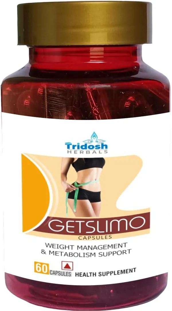 TRIDOSH_HERBALS_Get_Slim_Capsules|Supports_Weight_Management_&_Metabolism|Help_In_Weight_Loss_(60_Capsules)