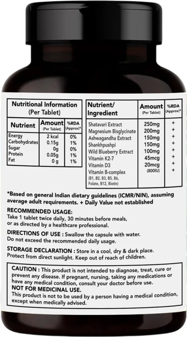 TRIDOSH_HERBALS_Pause_Free_Tablets|Menopause_Support_With_Shatavari,_Ashwagandha_&_Vitamin_D3_(60_Tablets)
