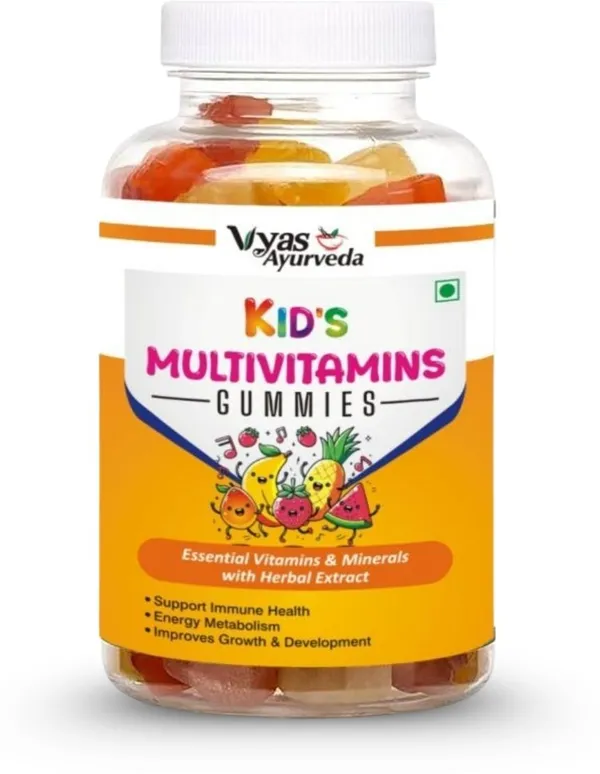 TRIDOSH_HERBALS_Kids_Multivitamin_Gummies|Support_Immunity_&_Brain_Devlopment,Energy_Levels_(60_No)