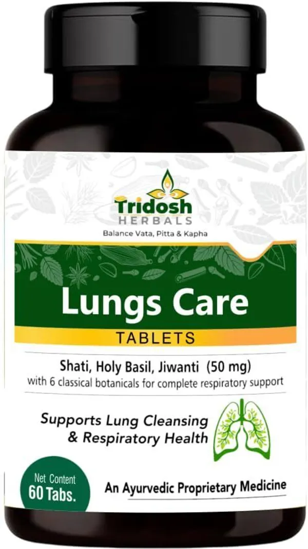 TRIDOSH_HERBALS_Lungs_Care_Tablets_|_Herbal_Supplement_For_Lung_Health_&_Respiratory_Detox_(60_Tablets)