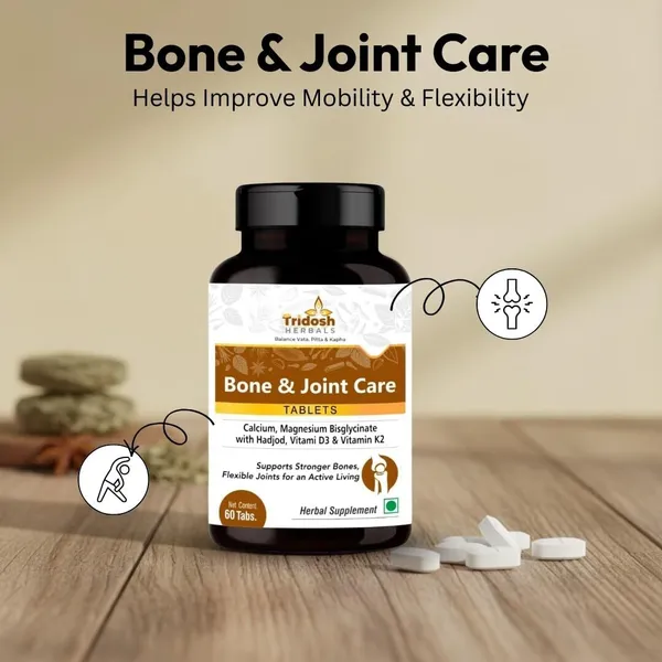 TRIDOSH_HERBALS_Bone_&_Joint_Care_Tablets|Ayurvedic_Formula_For_Strong_Bones_&_Joint_Pain_Relief_(60_Tablets)