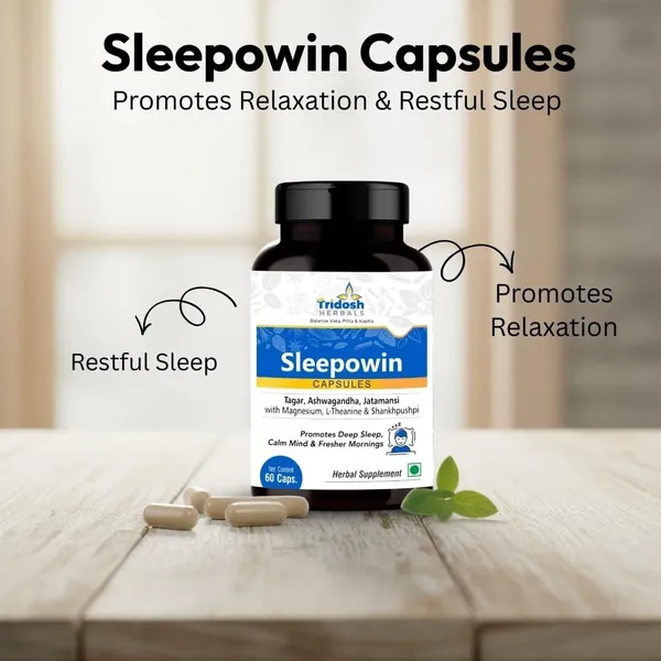 TRIDOSH_HERBALS_Sleepowin_Capsules|Support_Restful_Sleep_&_Deep_Sleep|Ashwagandha_&_Melatonin_(60_Capsules)