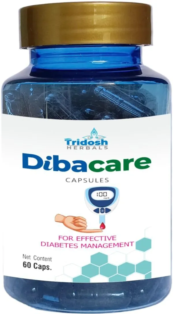 TRIDOSH_HERBALS_Diabetic_Care_Capsules|Helps_Manage_Blood_Sugar_Levels_With_Karela,Jamun_&Gudmar_(60_Capsules)