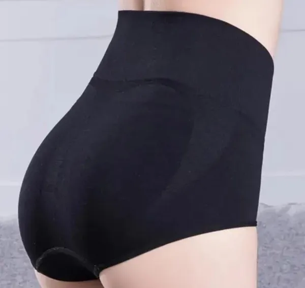 Black_High_Waist_Seamless_Shaping_Panty_For_Women_Postpartum