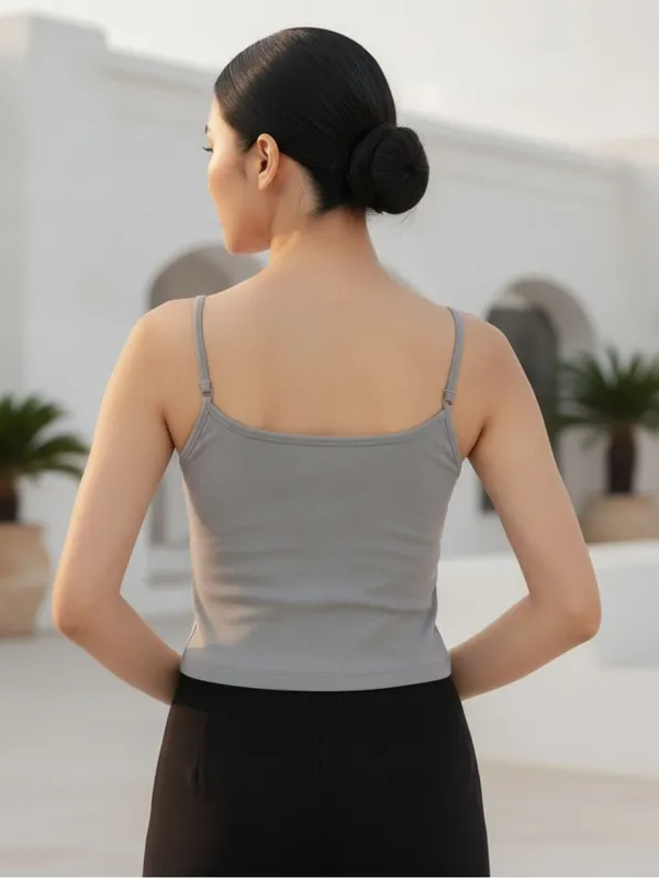 Grey_Imported_Fit_Camisole_Tank_Top_For_Women_With_Detachable_And_Adjustable_Straps