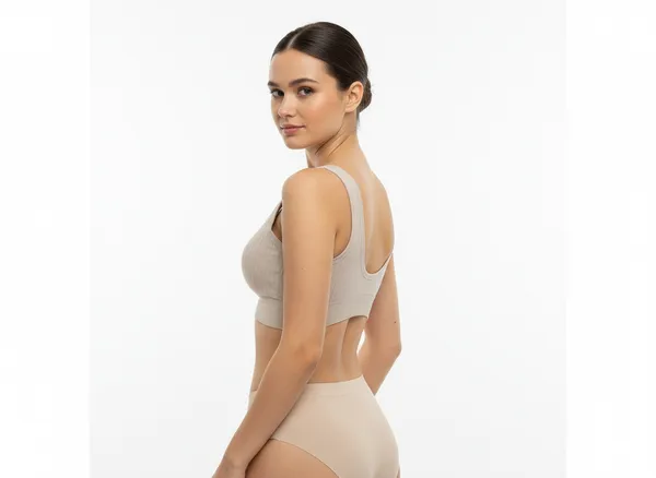 Ribbed_U_Back_Maternity_Front_Open_Snug_Fit_Comfort_Bra_For_Women_Light_Brown