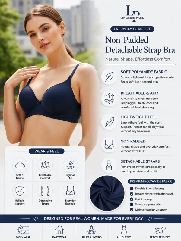 Switchfit_Navy_Blue_Non_Padded_Detachable_Strap_Everyday_Bra_For_Women