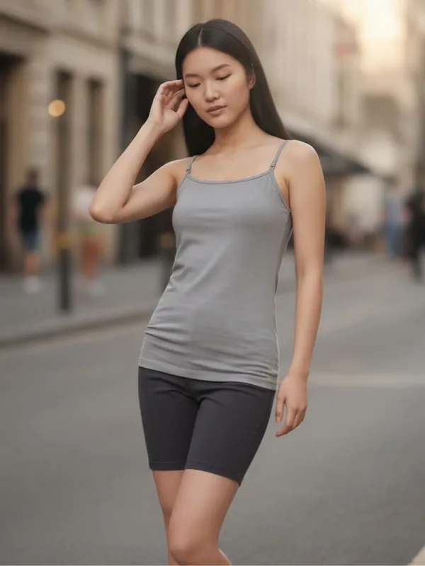Grey_Imported_Fit_Camisole_Tank_Top_For_Women_With_Detachable_And_Adjustable_Straps