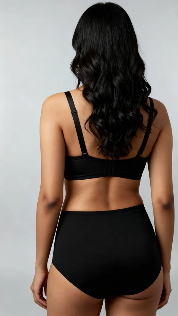 Black_Seamless_Wireless_T-Shirt_Bra_For_Women