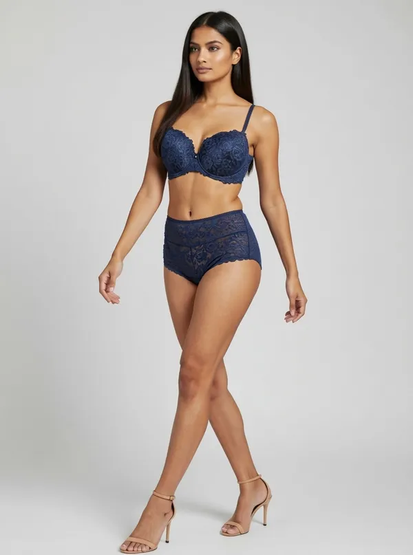 Navy_Blue_Lace_Underwired_Padded_Bra_For_Women