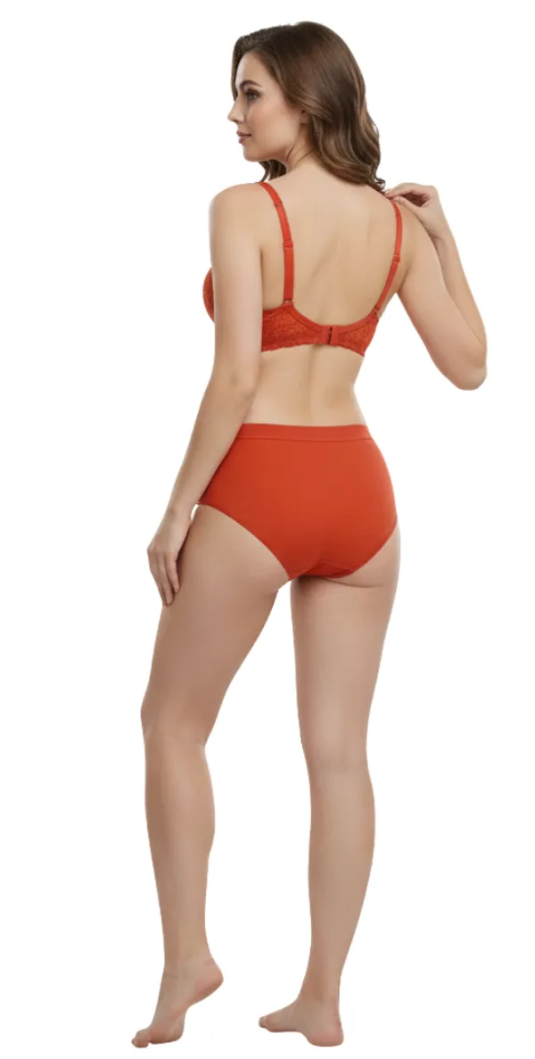 Bridal_Set_Cotton_Lace_Rust_Non_Padded_Bra_And_Panty_Set_For_Women
