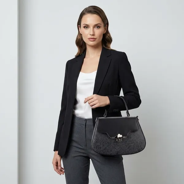 Women's_Black_Glitter_Handbag_With_Top_Handle_And_Crossbody_Strap
