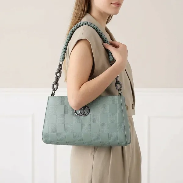 Women's_Textured_Chain_Handle_Shoulder_Bag_With_Crossbody_Strap