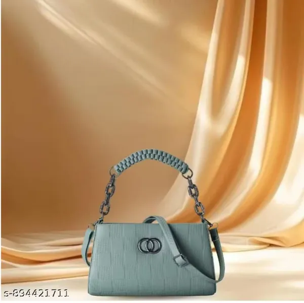 Women's_Textured_Chain_Handle_Shoulder_Bag_With_Crossbody_Strap