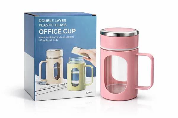 Double_Layer_Insulated_Coffee_Mug_With_Lid_Office_Cup_500Ml_Heat_Resistant_Anti_Scalding_Tea_Mug_With_Handle_Leak_Proof_Portable_Drinking_Cup_For_Office_Home_Travel_Pink