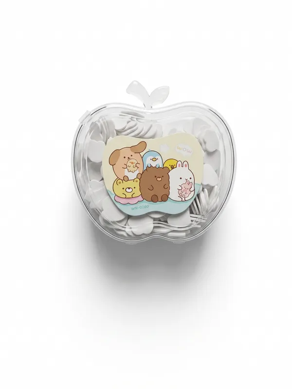 1_Box_New_Apple_Shape_Disposable_Soap_Tablet_Sterilization_Box,_Cartoon_Soap_Flower_Wash_Handle_Slice_Portable_Hand_Soap._(Pack_Of_3)_Paper_Soap