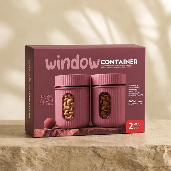 Window_Airtight_Plastic_Kitchen_Storage_Containers_Set_Of_2_(500Ml)_|_Bpa-Free_Food_Grade_Jars_With_Transparent_Window_View_And_Textured_Grip_|_Dry_Fruit,_Spices,_Pulses_And_Snacks