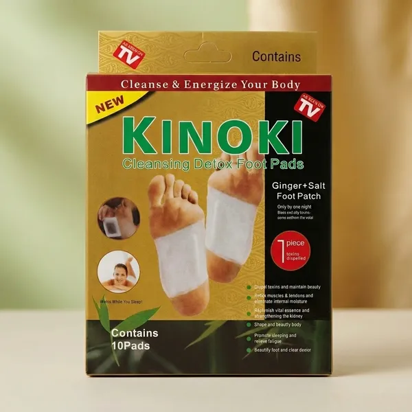 Kinoki_Detox_Foot_Pads_-_Ginger_And_Salt_Adhesive_Patches_For_Foot_Care,_Body_Cleansing,_Pain_Relief,_Relieve_Stress,_Relaxation_|_Organic_Natural_Ingredients_(Pack_Of_2_)_(10_Pads_In_Each_Pack)
