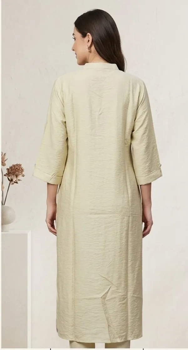 Beige_Minimalist_Cotton_Kurta_for_Women