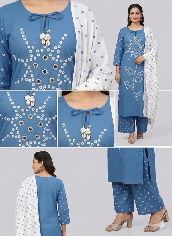 Dusty_Blue_Kurta_palazzo_set