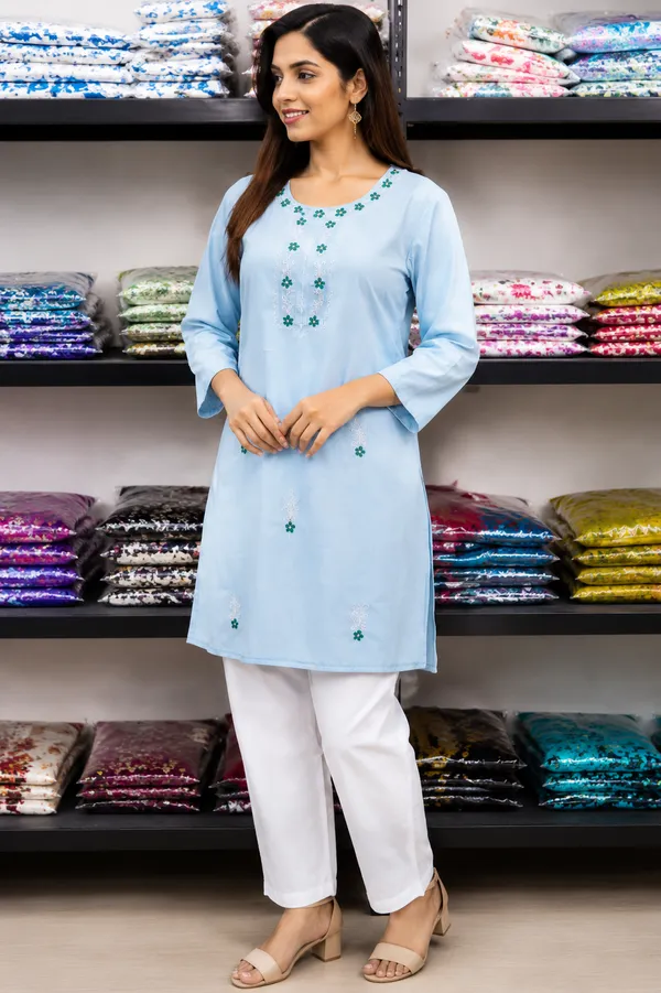 Light_Blue_Embroidered_Cotton_Tunic